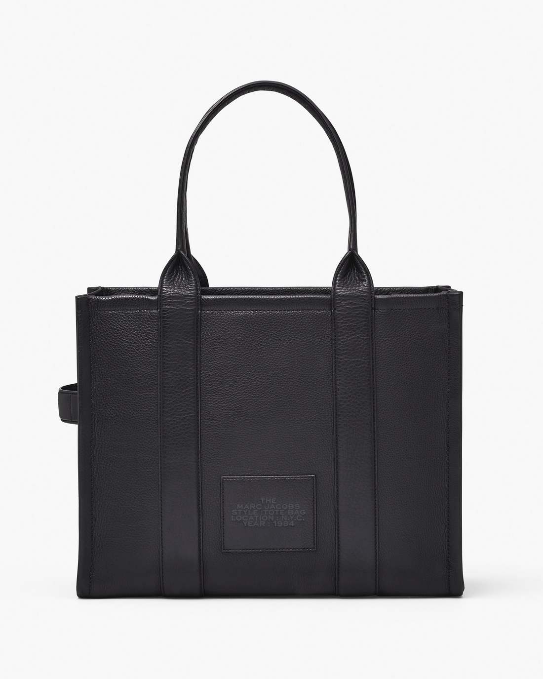 Marc Jacobs Best Price | The Leather Large Tote Bag Black