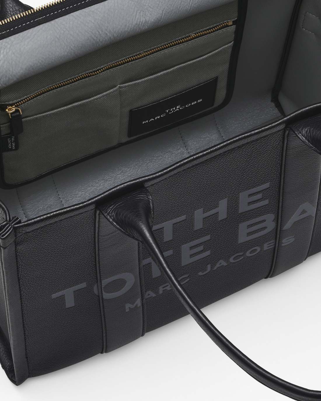 Marc Jacobs Best Price | The Leather Large Tote Bag Black