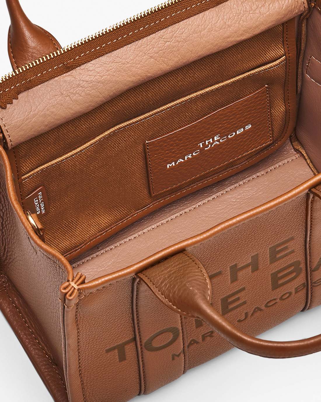 Marc Jacobs Customer Favorite | The Leather Small Tote Bag Argan Oil