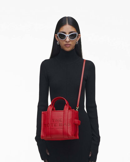 Marc Jacobs Value | The Leather Small Tote Bag True Red