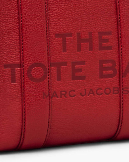 Marc Jacobs Value | The Leather Small Tote Bag True Red