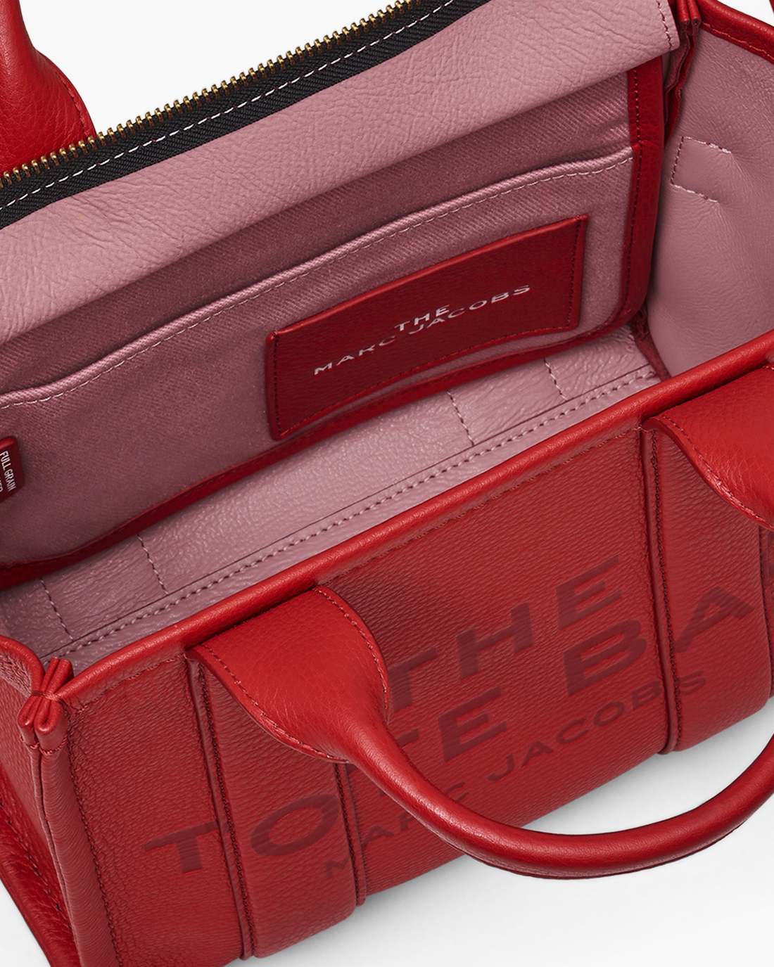 Marc Jacobs Value | The Leather Small Tote Bag True Red