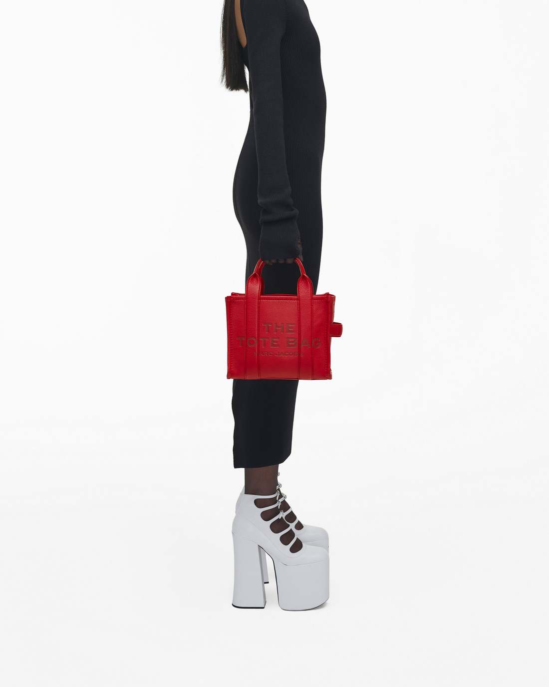 Marc Jacobs Value | The Leather Small Tote Bag True Red
