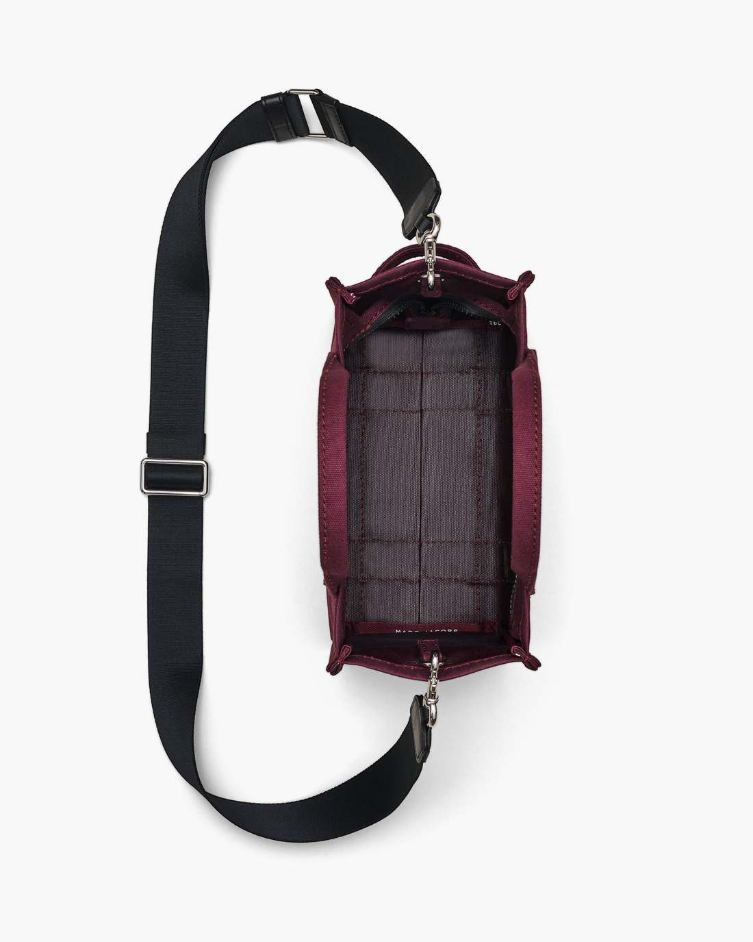 Marc Jacobs Signature | The Canvas Small Tote Bag Dark Plum