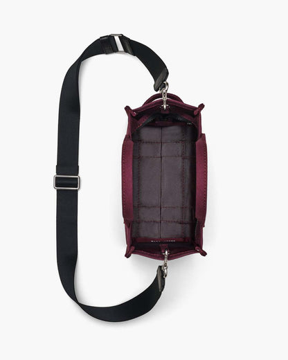 Marc Jacobs Signature | The Canvas Small Tote Bag Dark Plum