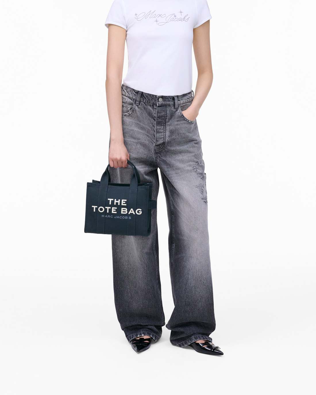 Marc Jacobs Great Value | The Canvas Small Tote Bag Blue Sea