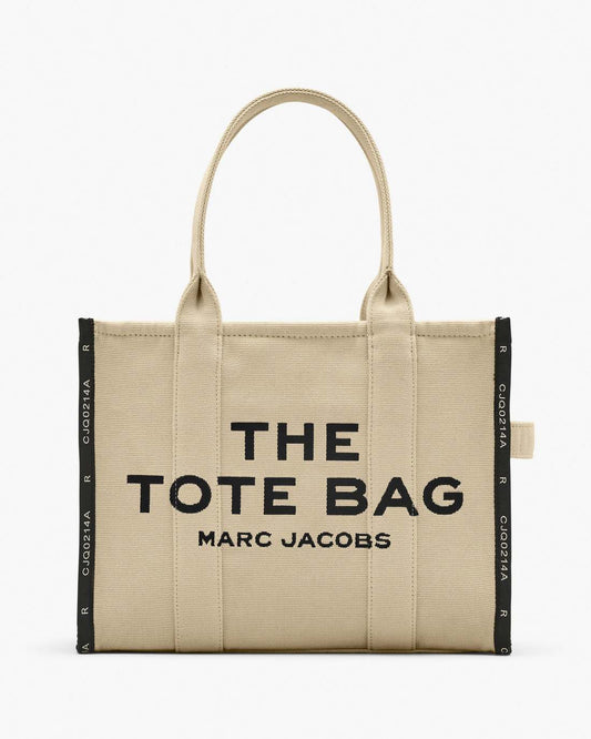 Marc Jacobs Recommended | The Jacquard Large Tote Bag Warm Sand