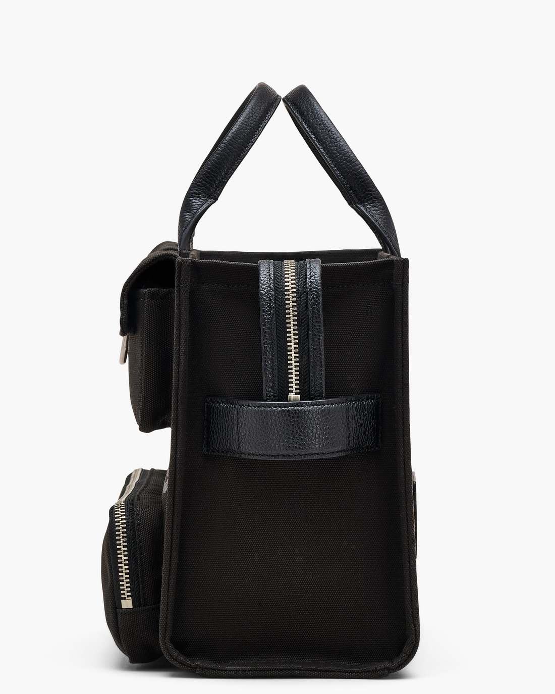 Marc Jacobs Popular | The Cargo Canvas Medium Tote Bag Black