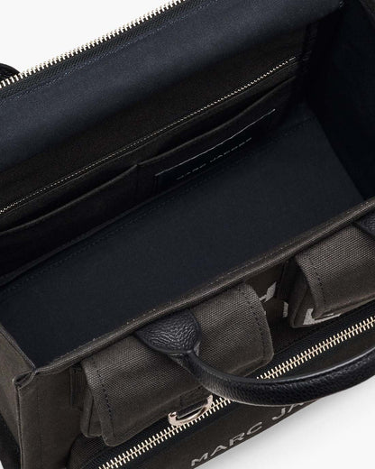 Marc Jacobs Popular | The Cargo Canvas Medium Tote Bag Black