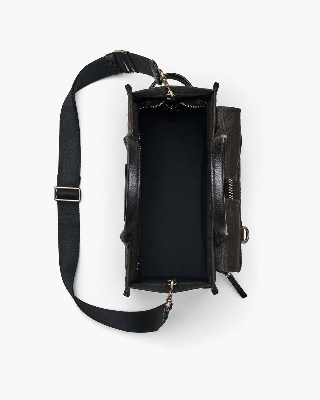 Marc Jacobs Popular | The Cargo Canvas Medium Tote Bag Black