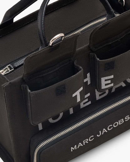 Marc Jacobs Popular | The Cargo Canvas Medium Tote Bag Black