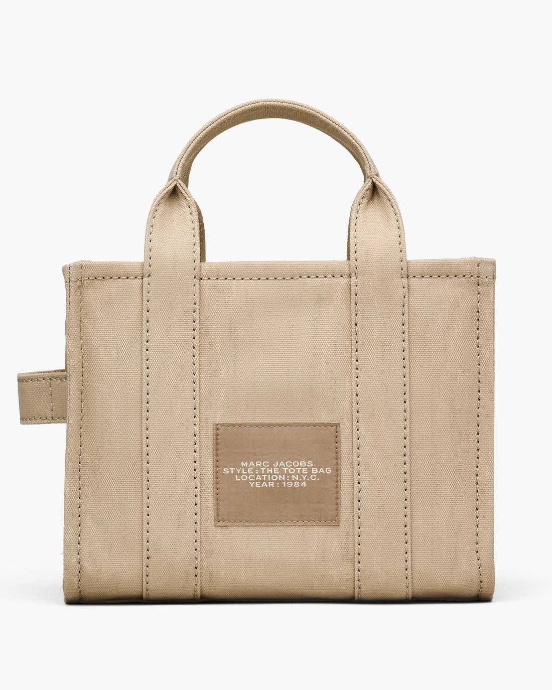 Marc Jacobs Premium | The Daisy Doodle Canvas Small Tote Bag Beige Multi