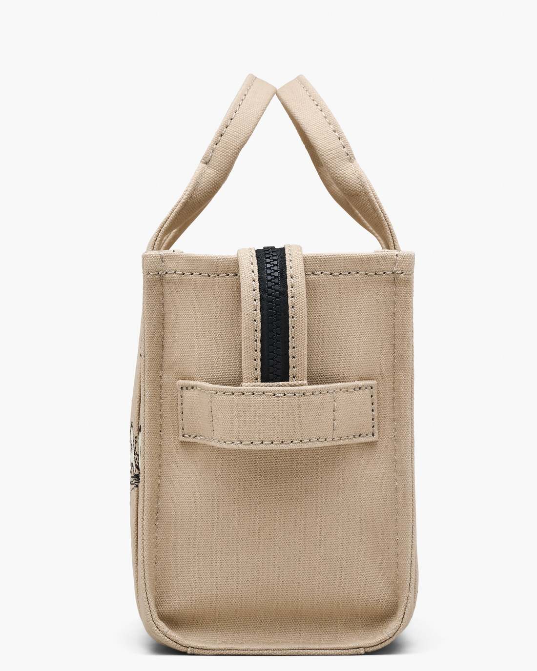 Marc Jacobs Premium | The Daisy Doodle Canvas Small Tote Bag Beige Multi