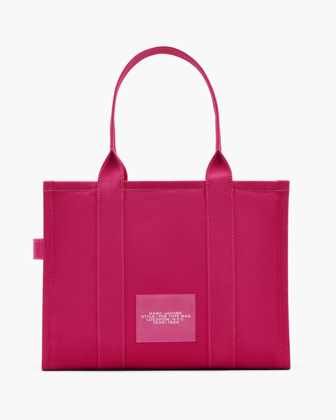 Marc Jacobs Hot Sale | The Canvas Large Tote Bag Raspberry Pink