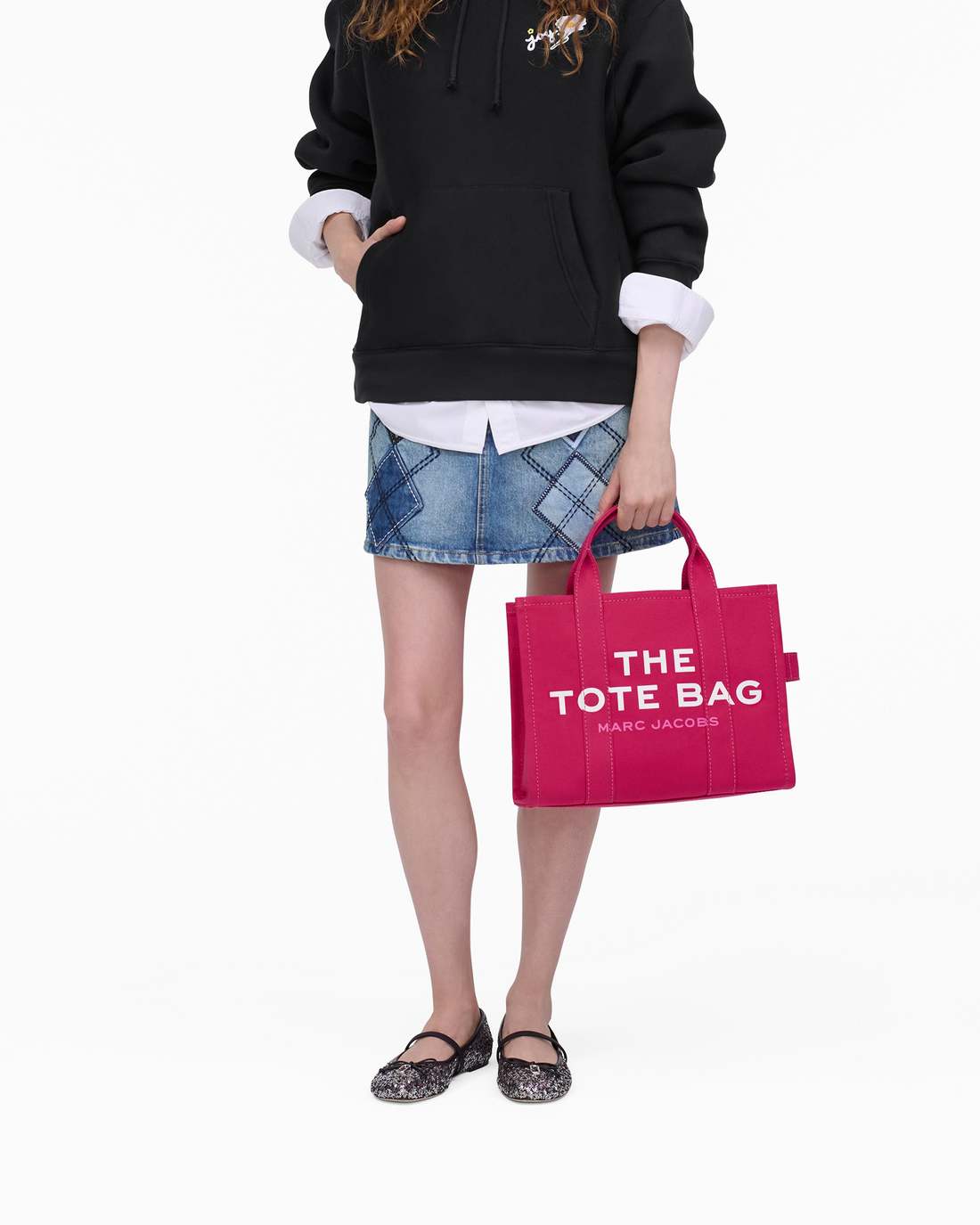Marc Jacobs Exclusive | The Canvas Medium Tote Bag Raspberry Pink