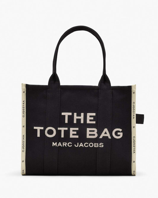 Marc Jacobs Latest | The Jacquard Large Tote Bag Black