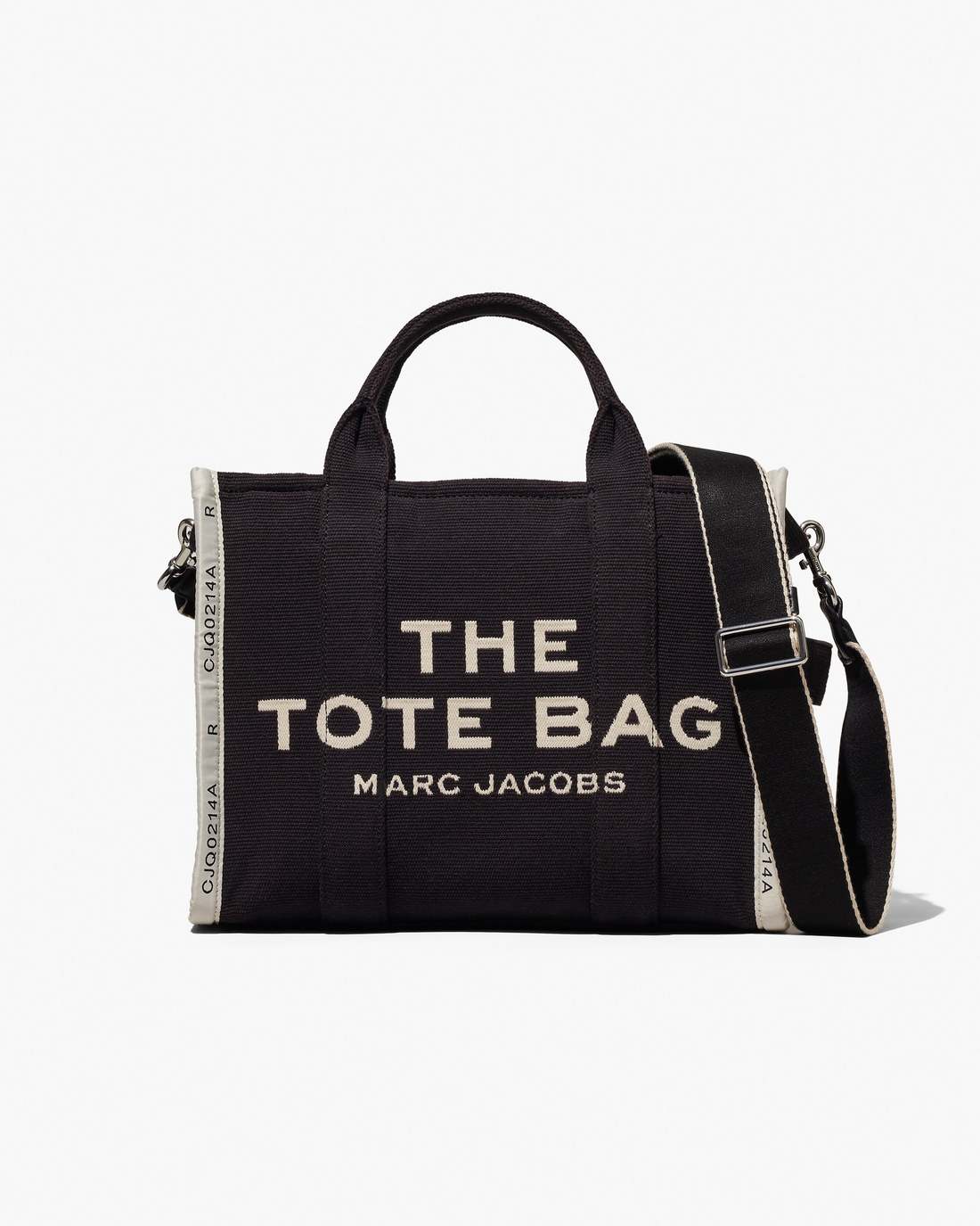 Marc Jacobs Great Value | The Jacquard Medium Tote Bag Black