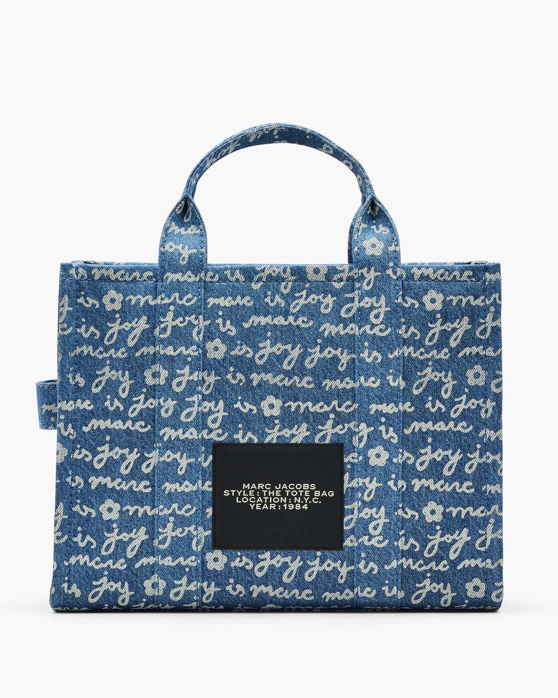 Marc Jacobs Latest | The Joy Denim Medium Tote Bag Indigo Multi