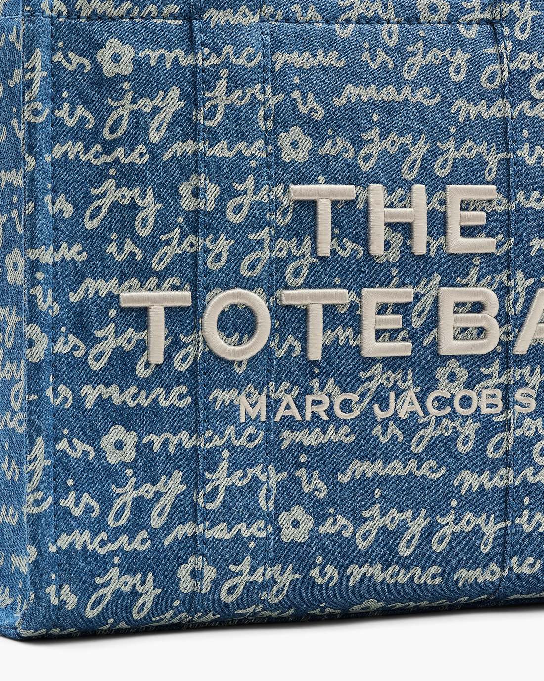 Marc Jacobs Latest | The Joy Denim Medium Tote Bag Indigo Multi
