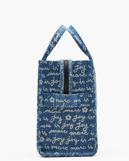 Marc Jacobs Latest | The Joy Denim Medium Tote Bag Indigo Multi