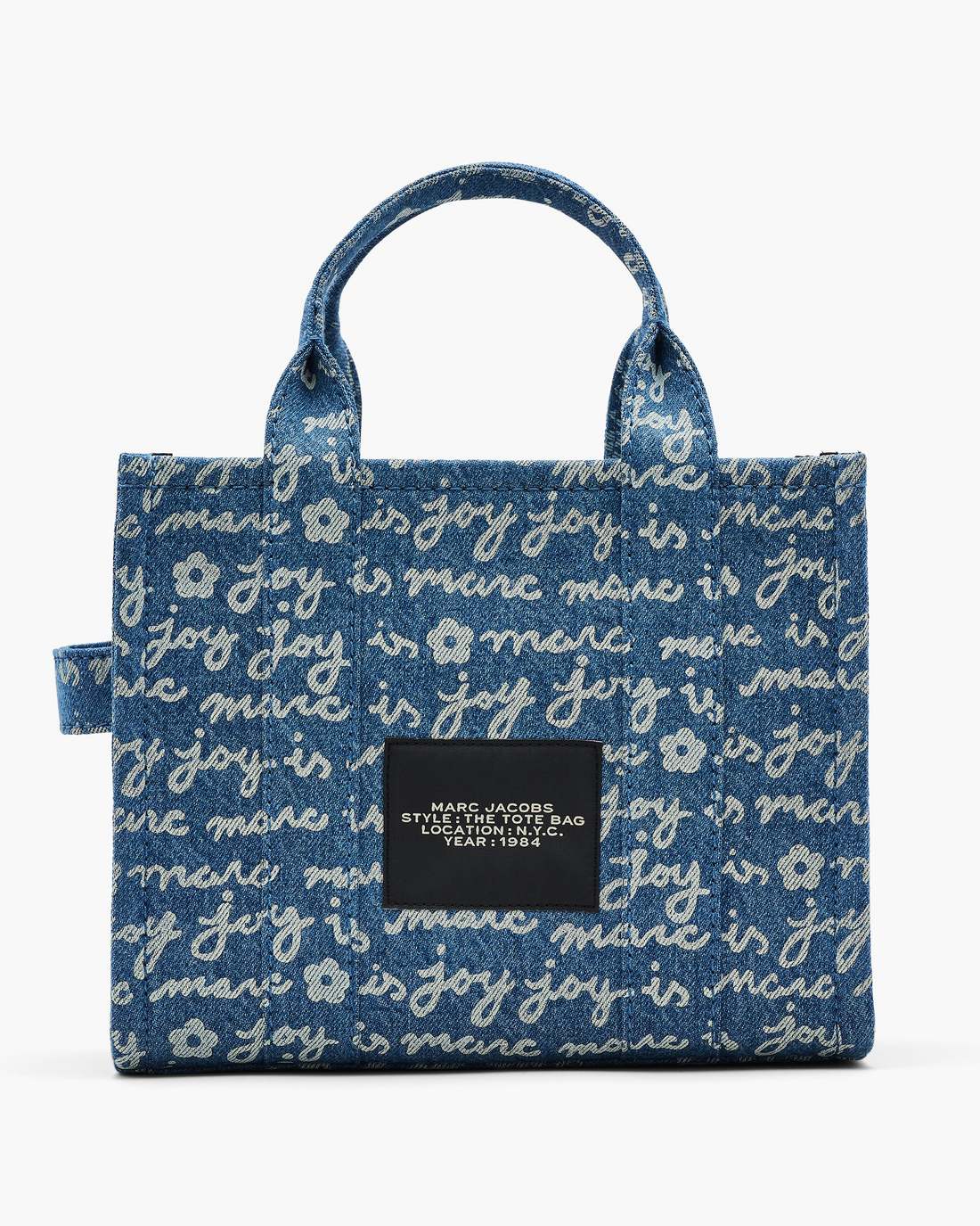 Marc Jacobs Essential | The Joy Denim Small Tote Bag Indigo Multi