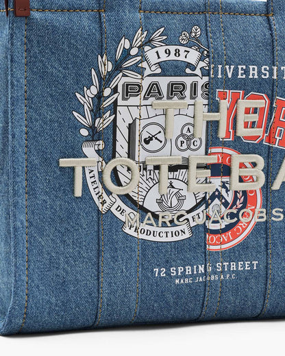 Marc Jacobs Featured | The A.P.C. X Marc Jacobs Denim Medium Tote Bag Washed Indigo