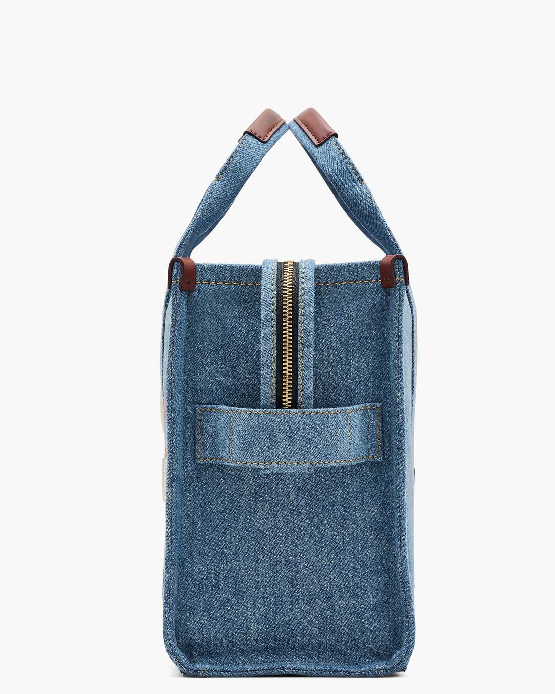 Marc Jacobs Featured | The A.P.C. X Marc Jacobs Denim Medium Tote Bag Washed Indigo