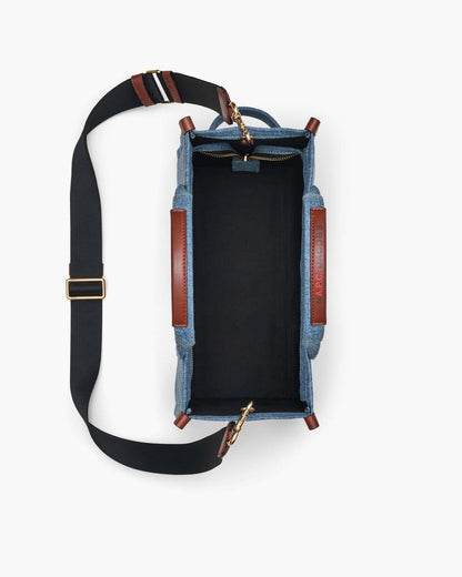 Marc Jacobs Featured | The A.P.C. X Marc Jacobs Denim Medium Tote Bag Washed Indigo