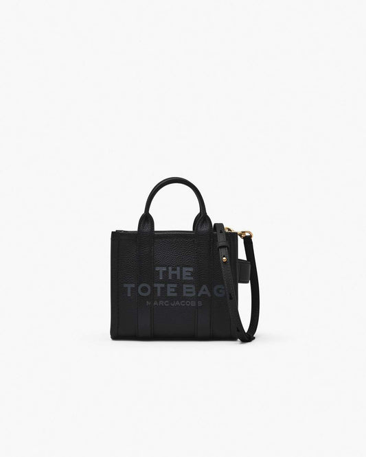 Marc Jacobs Hot Sale | The Leather Crossbody Tote Bag Black
