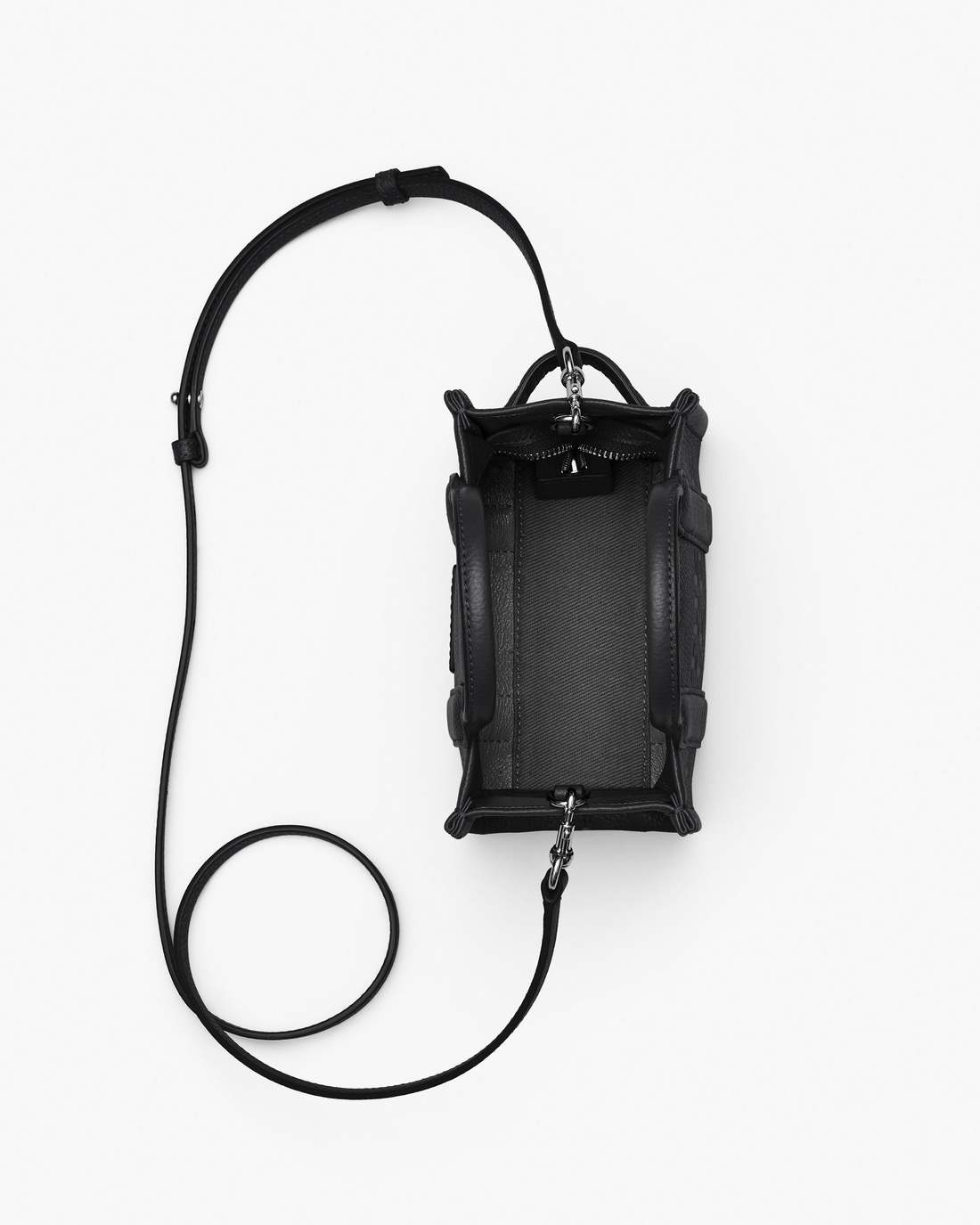 Marc Jacobs Hot Sale | The Leather Crossbody Tote Bag Black