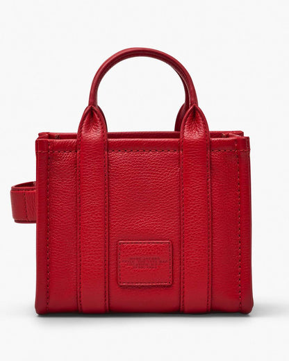 Marc Jacobs Great Value | The Leather Crossbody Tote Bag True Red