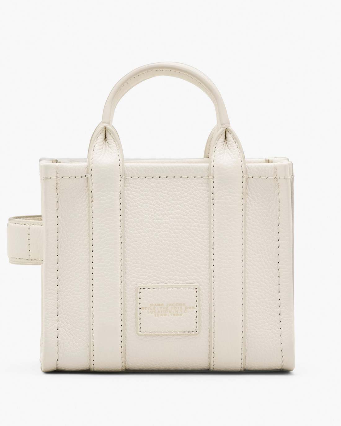 Marc Jacobs Best Seller | The Leather Crossbody Tote Bag Cotton/Silver