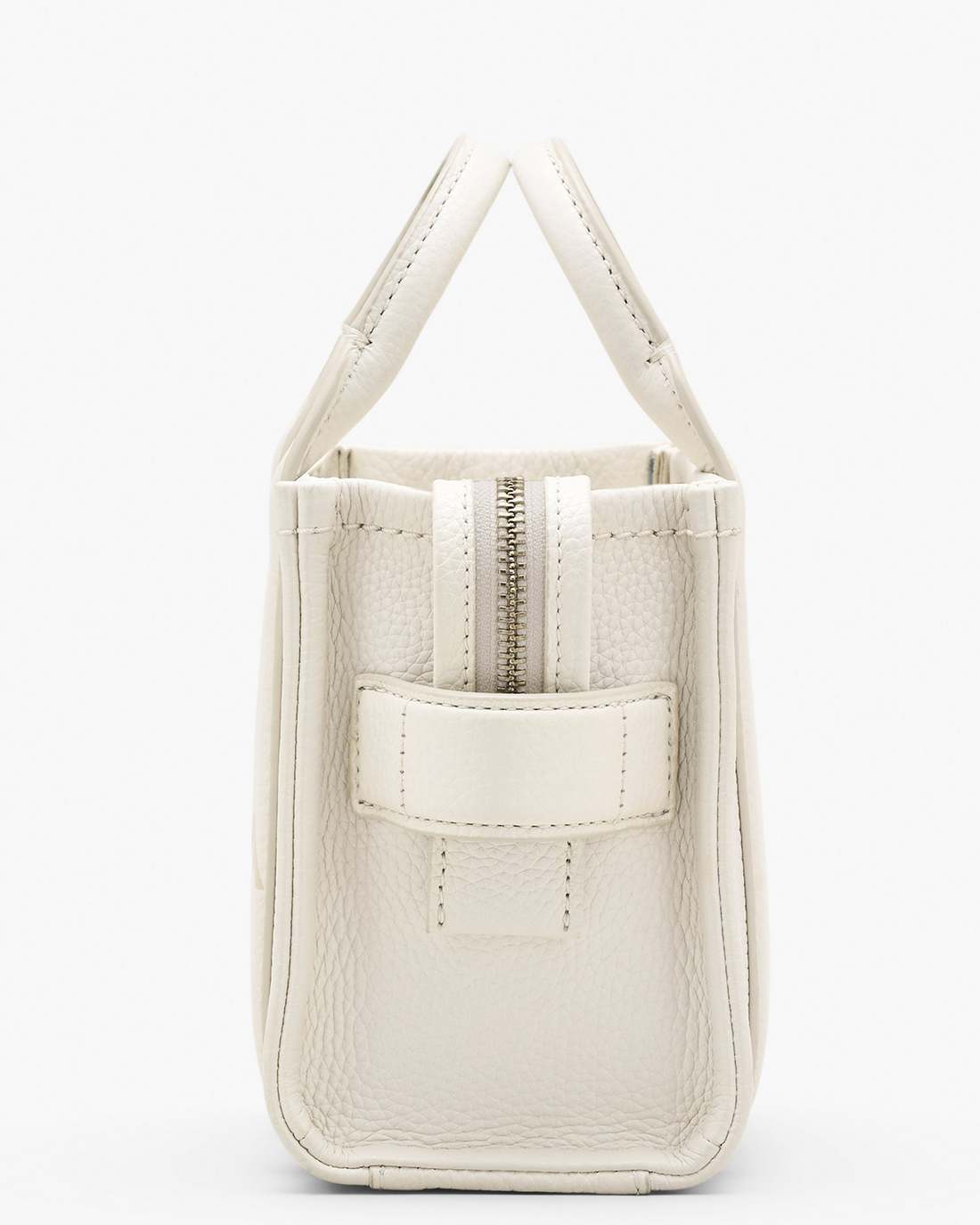 Marc Jacobs Best Seller | The Leather Crossbody Tote Bag Cotton/Silver