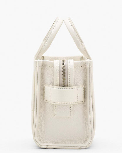 Marc Jacobs Best Seller | The Leather Crossbody Tote Bag Cotton/Silver