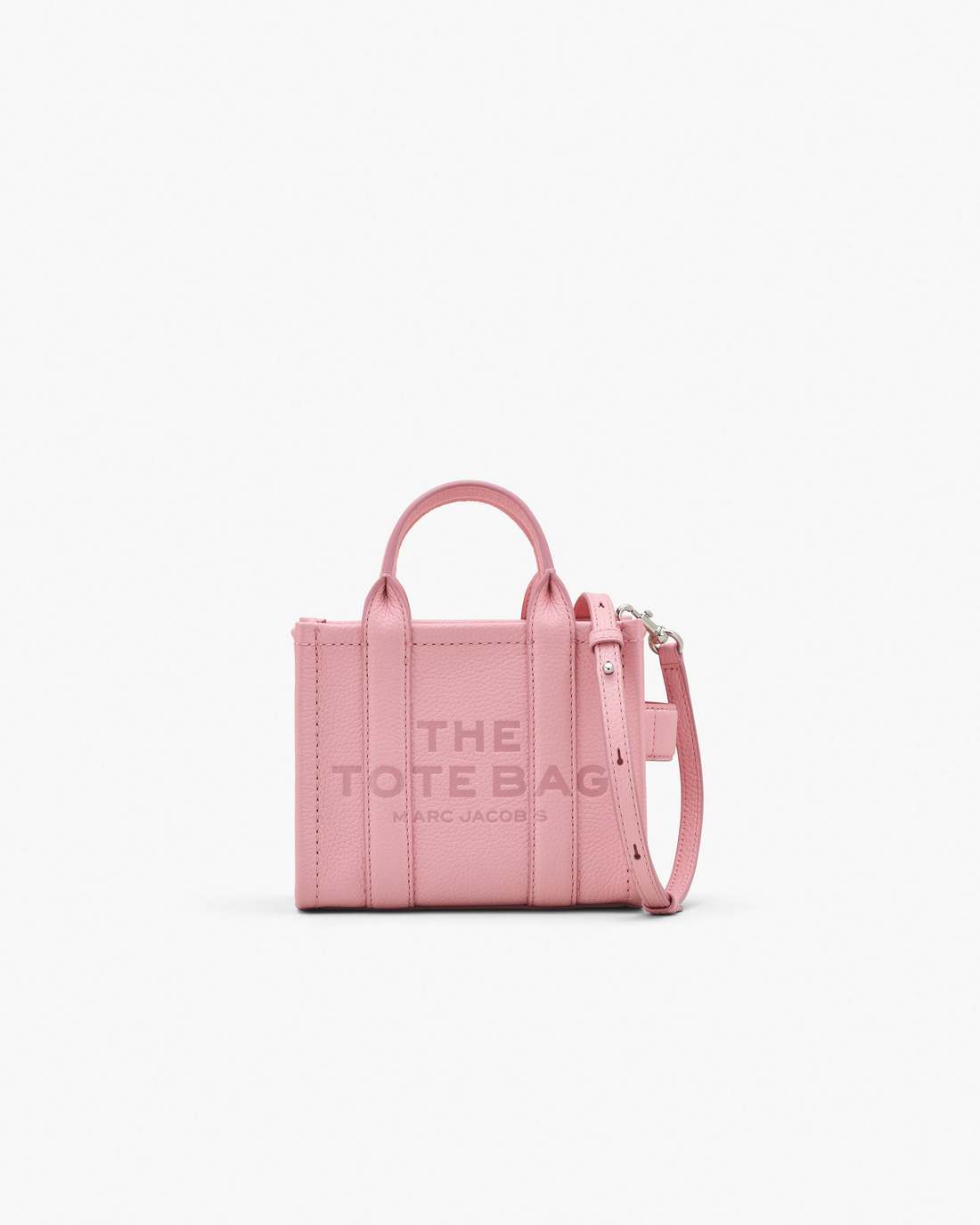 Marc Jacobs Smart Buy | The Leather Crossbody Tote Bag Ribbon Pink