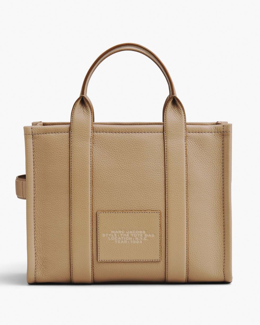 Marc Jacobs Featured | The Leather Medium Tote Bag Camel