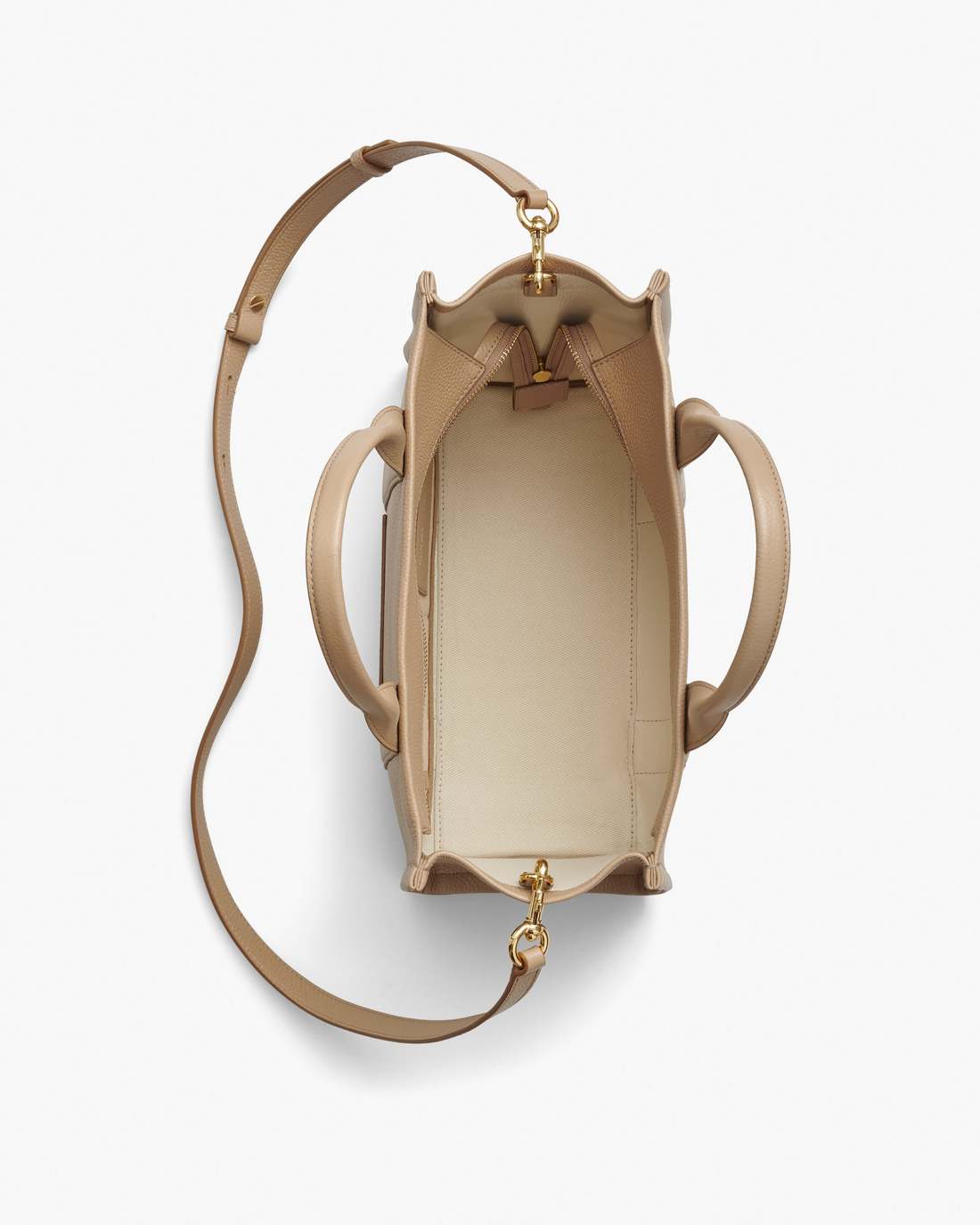 Marc Jacobs Featured | The Leather Medium Tote Bag Camel