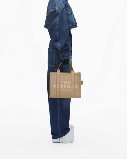 Marc Jacobs Featured | The Leather Medium Tote Bag Camel