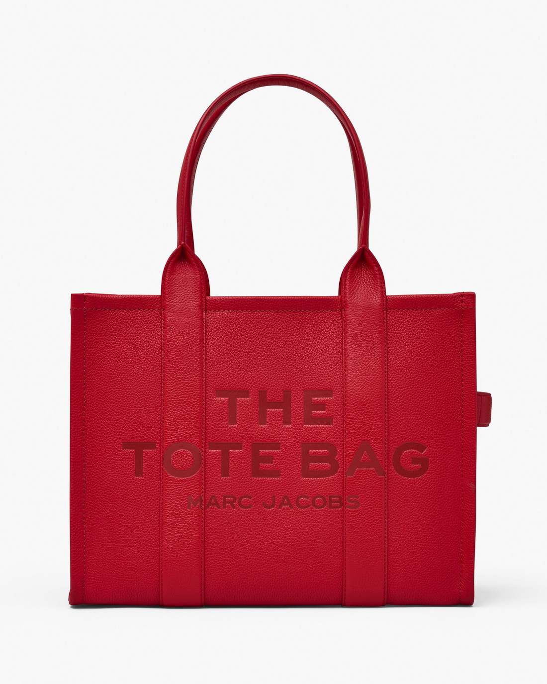 Marc Jacobs Top Pick | The Leather Large Tote Bag True Red
