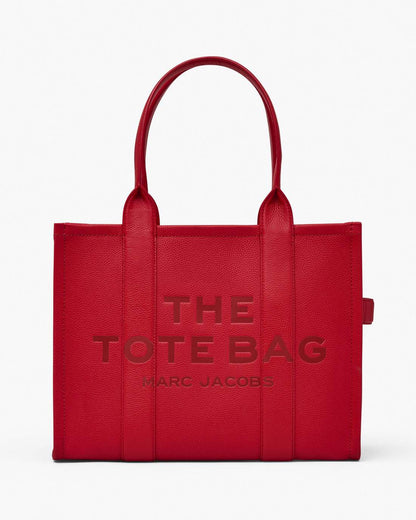 Marc Jacobs Top Pick | The Leather Large Tote Bag True Red