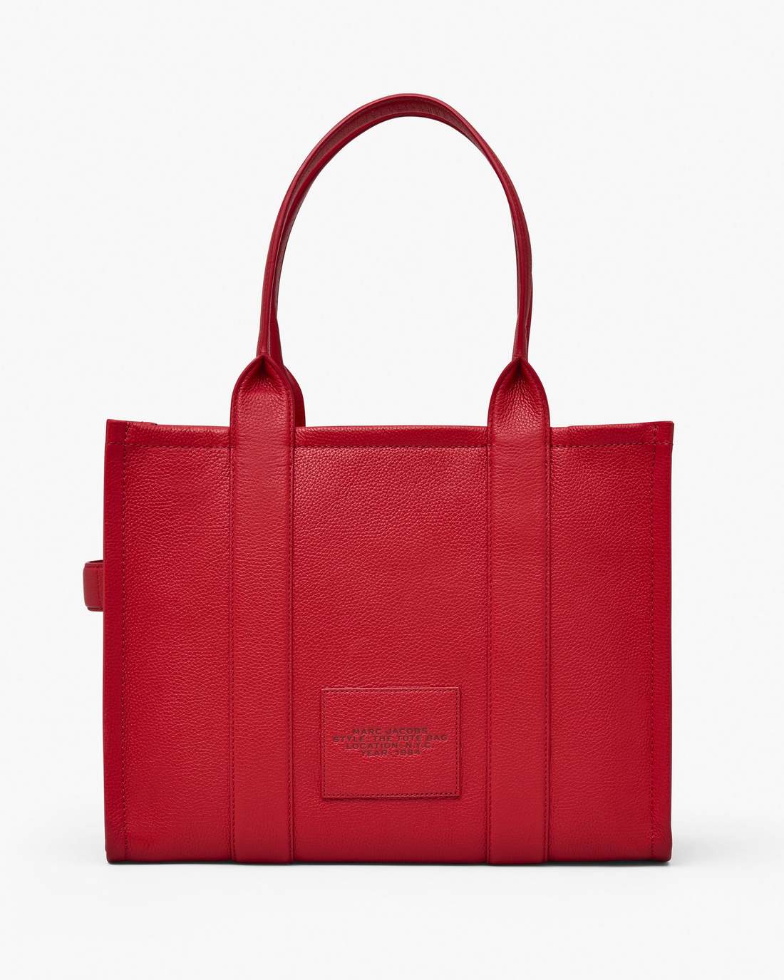 Marc Jacobs Top Pick | The Leather Large Tote Bag True Red