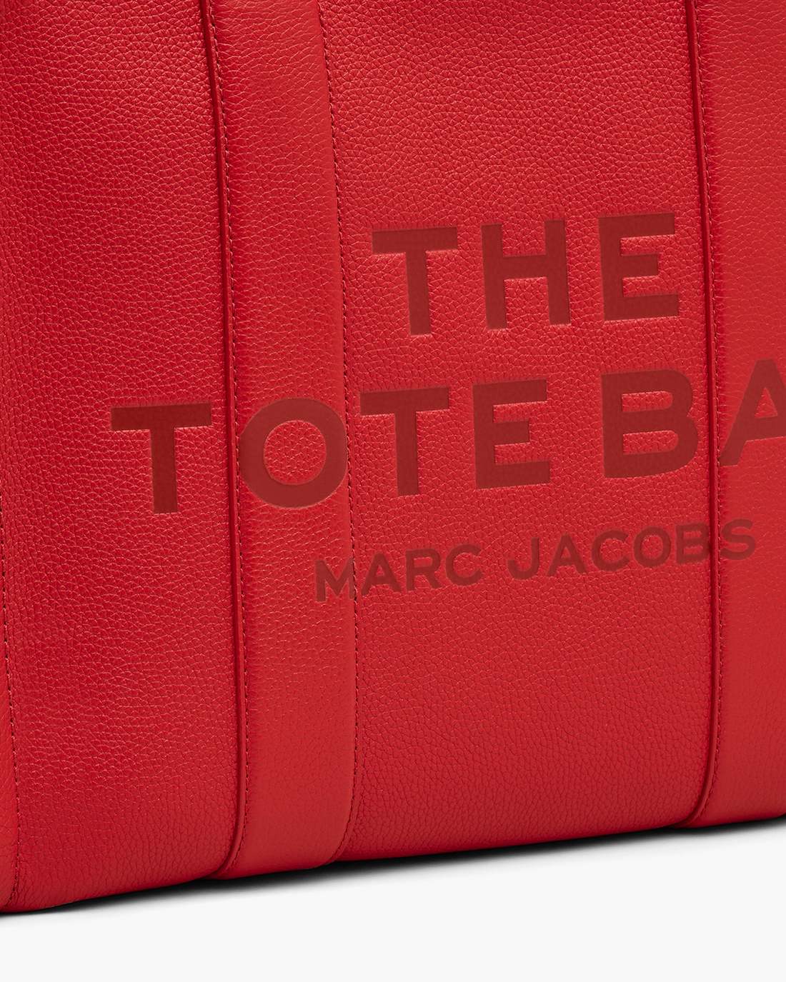 Marc Jacobs Top Pick | The Leather Large Tote Bag True Red