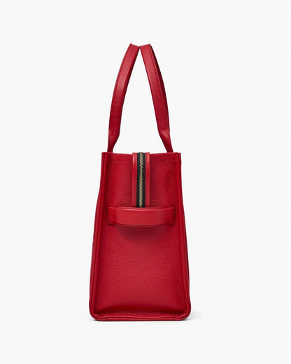 Marc Jacobs Top Pick | The Leather Large Tote Bag True Red