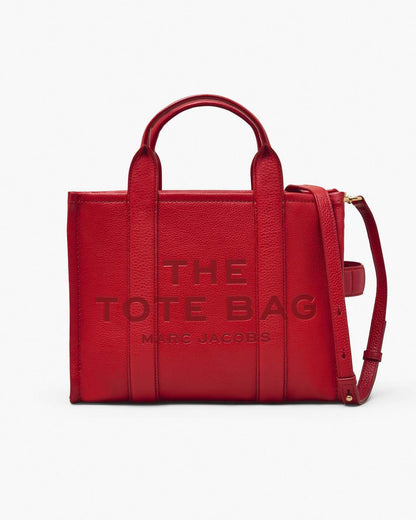Marc Jacobs Best Seller | The Leather Medium Tote Bag True Red