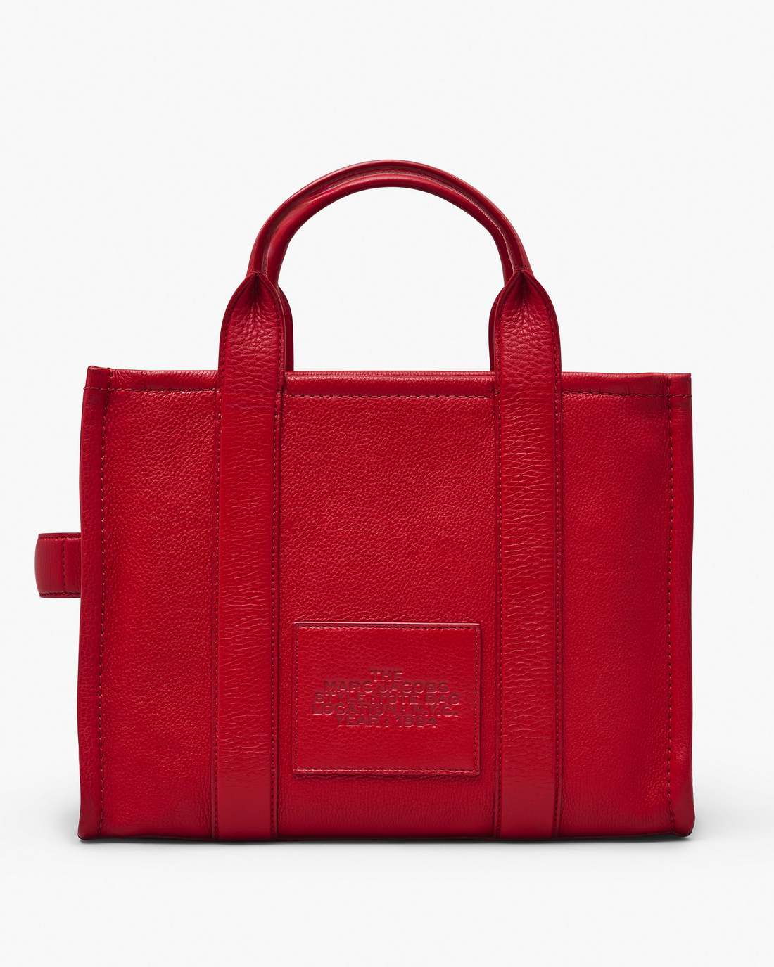 Marc Jacobs Best Seller | The Leather Medium Tote Bag True Red