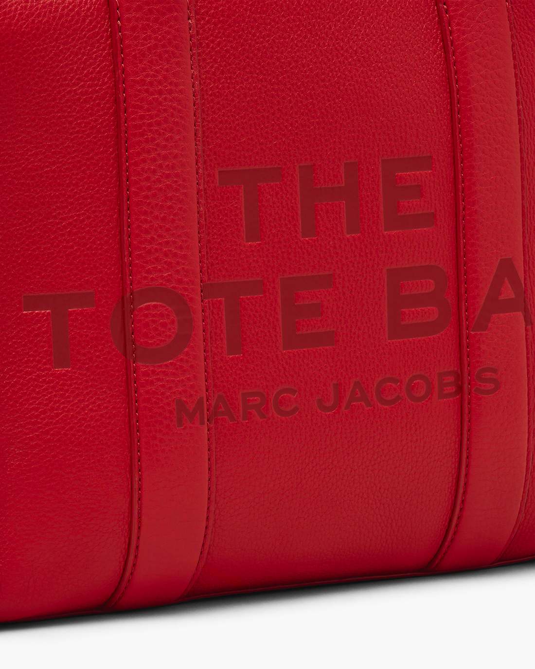Marc Jacobs Best Seller | The Leather Medium Tote Bag True Red
