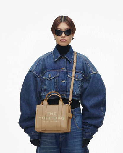 Marc Jacobs Special Offer | The Leather Small Tote Bag Camel