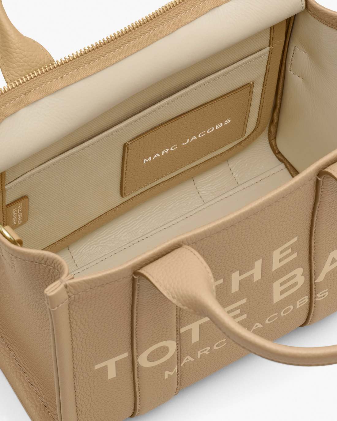 Marc Jacobs Special Offer | The Leather Small Tote Bag Camel