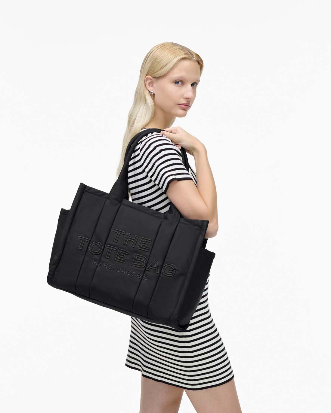 Marc Jacobs Discount | The Puffy Nylon Large Tote Bag Black