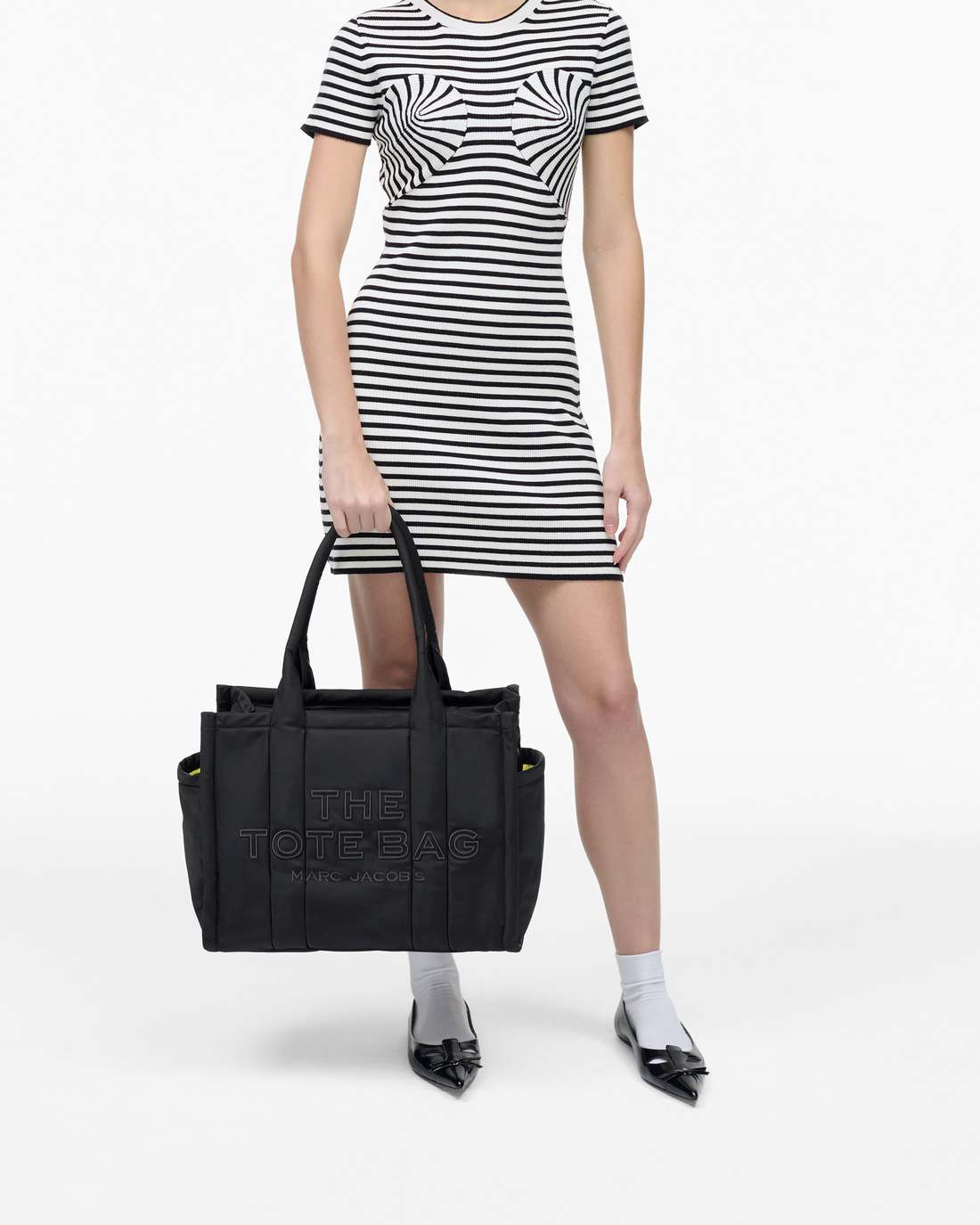 Marc Jacobs Discount | The Puffy Nylon Large Tote Bag Black